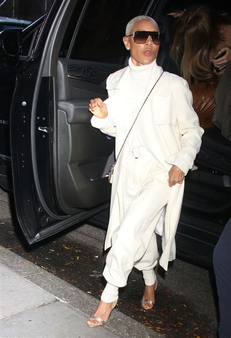 JADA PINKETT SMITH Arrives at Today Show in New York 10/16/2023 ...