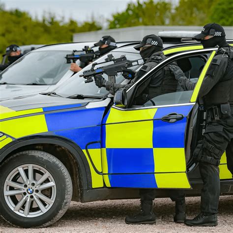 Devon and Cornwall Police ARV officers training before the G7 summit in ...