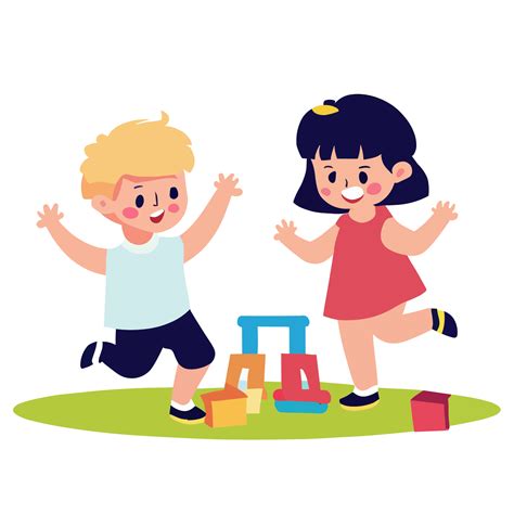 Kids playing clipart transparent background 24029735 PNG