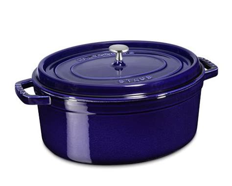 Staub 8.5 Oval Cocotte...great for everything from chili to roasting a ...