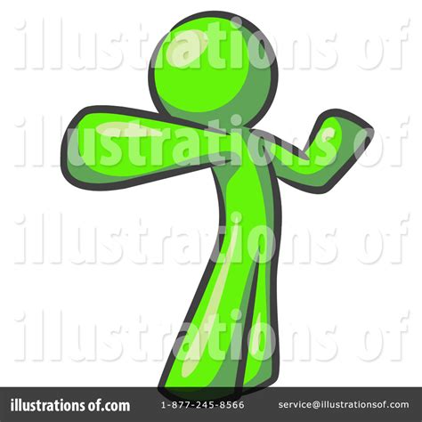 Lime Green Collection Clipart #24354 - Illustration by Leo Blanchette