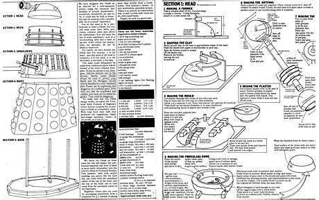 DIY Dalek blueprints from 1970s published online : r/scifi