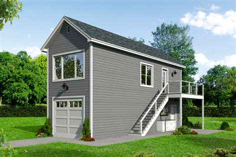 Narrow House Plans With Garage - Small Modern Apartment