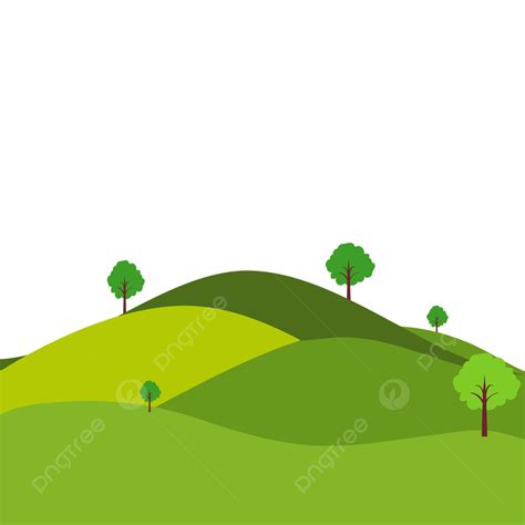 Natural Green Hills Transparent Clipart Green Clipart Hills Clipart