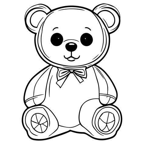 Teddy Bear Coloring Book : Teddy Bear Coloring Pages | Made By Teachers