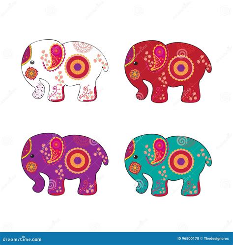 Hindu Elephant Art