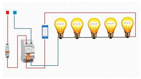 Illustrated Diagram of a Series Circuit