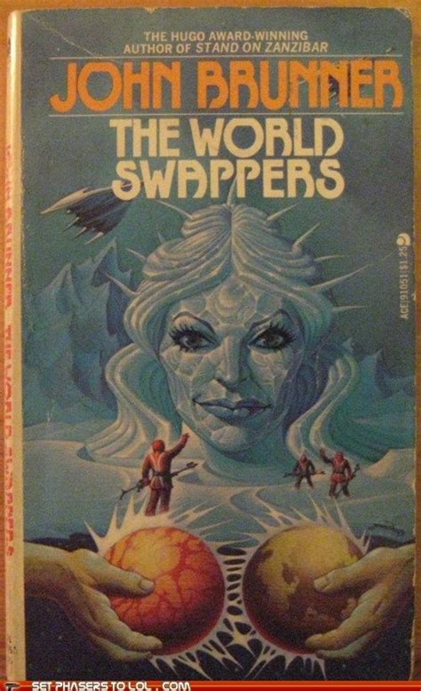 WTF Sci-Fi Book Covers: The World Swappers | Science fiction art retro ...