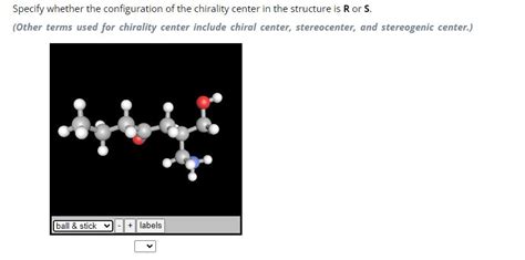 Solved Specify whether the configuration of the chirality | Chegg.com