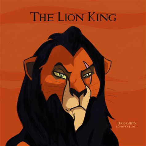 Scar - The Lion King (Fanart) | Domestika