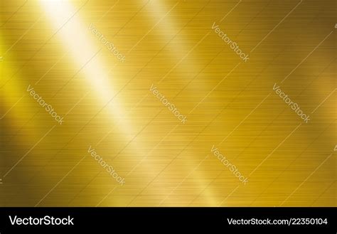 Gold metal texture background Royalty Free Vector Image