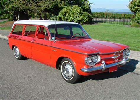 1961 CHEVROLET CORVAIR 4 DOOR STATION WAGON