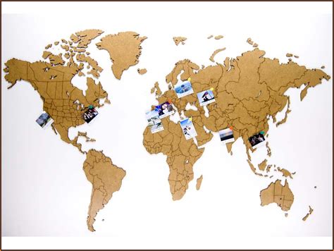 Wooden World Map Puzzle - map : Resume Examples #n49mLam2Zz