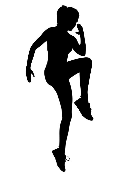 Silhouette Icon Silhouette Exercise Clipart Silhouette gym clip art ...