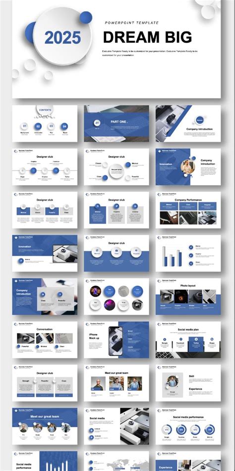 3 in 1 Minimal & Creative Professional PowerPoint Template