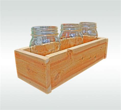 Cedar Herb Planter Box Indoor Planter Window Box Storage Box