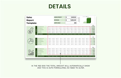 Sales Report Template - Download in Excel, Google Sheets | Template.net