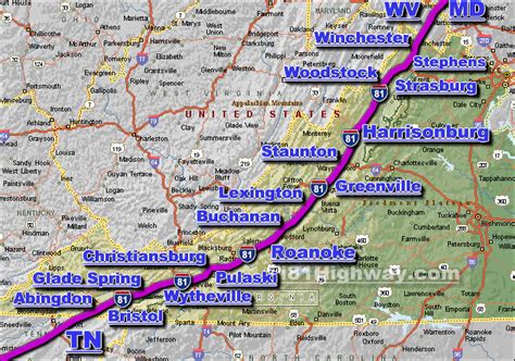 Map Of Virginia I 81 - Where Are The 2024 Winter Olympics