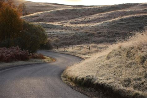 Premium Photo | Country road along landscape