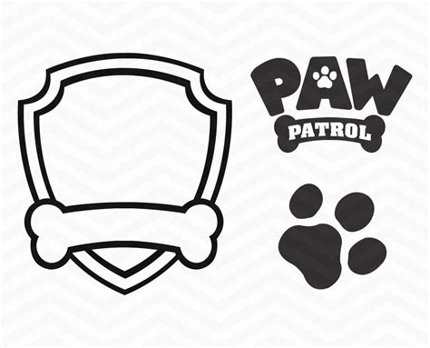 Paw Patrol Svg Paw Patrol Vector Paw Patrol Svg Files Paw Patrol ...