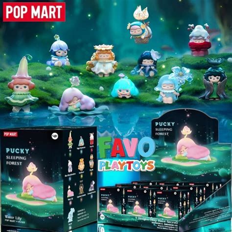 Jual POP MART Pucky Sleeping Forest Series Blind Box Figure | Shopee ...