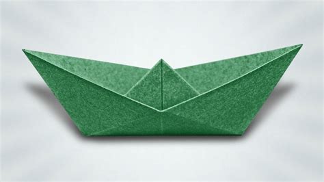 Fold A Paper Boat Instructions - Origami