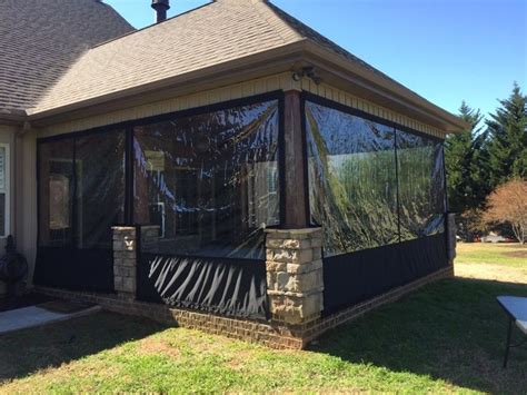 Clear Vinyl Porch Enclosure Panels | Porch enclosures, Patio enclosures ...