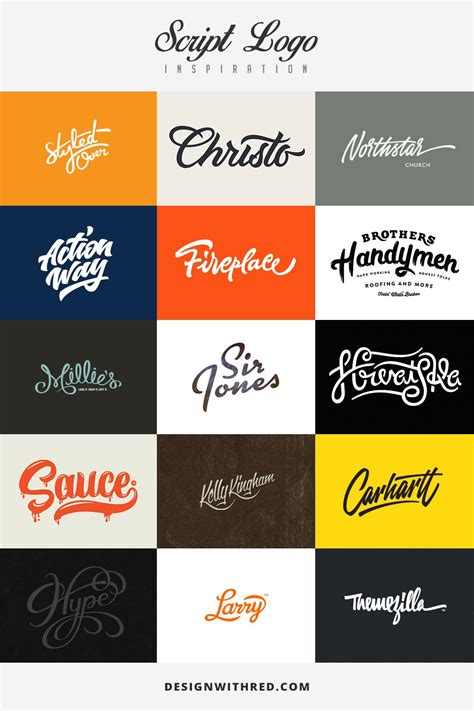 50 creative script logo design inspiration – Artofit