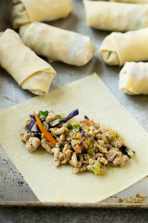 Vegetarian Egg Roll Filling Recipe | Vegetarian Recipes