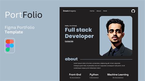 Portfolio Design Template | Figma