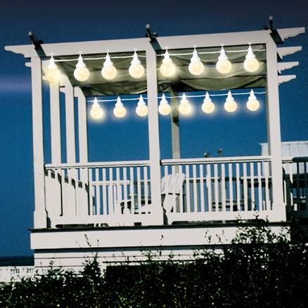 Outdoor Gazebo String Lights