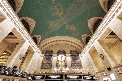 Grand Central Station Clock and Ceiling, NYC Photography, New York City ...