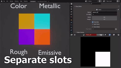 Easy Bake 2 - Texture, UV, Procedural Materials and more - Blender Market