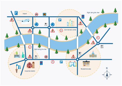 City Street Map | Location map, Map, City map