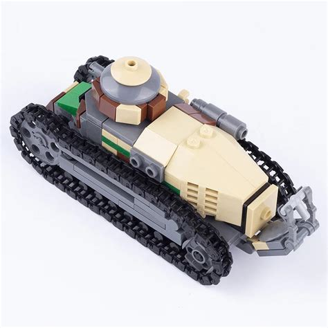 Ww2 Tank Construction Bricks Ww1 Soldiers Lego Ww2 Renault, 40% OFF