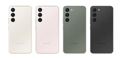 Samsung Galaxy S23, Galaxy S23 Ultra press renders show off rear design ...