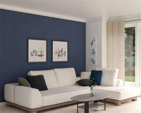 20+ Dark Blue Accent Wall Living Room – HomeDecorish