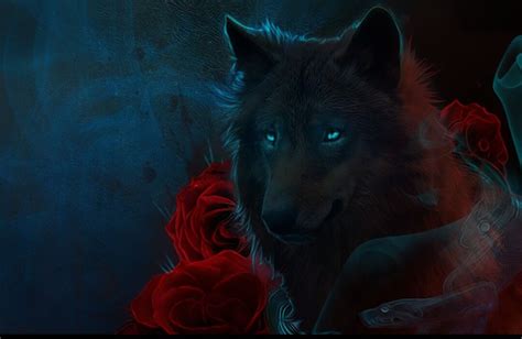 Black Wolf Art