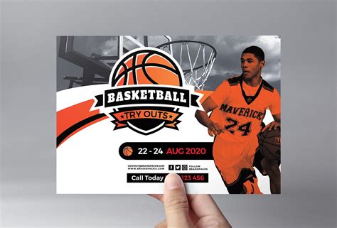 Basketball Flyer Template in PSD, Ai & Vector - BrandPacks