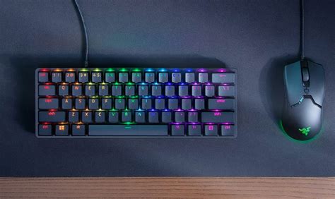 Razer Huntsman Mini Is a 60% Gaming Keyboard with RGB Lighting