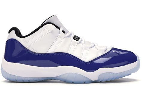 Jordan 11 Retro Low White Concord (W) - AH7860-100