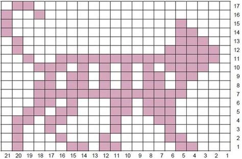 8 Free Animal Knitting Charts | Knitting charts, Hat knitting patterns ...