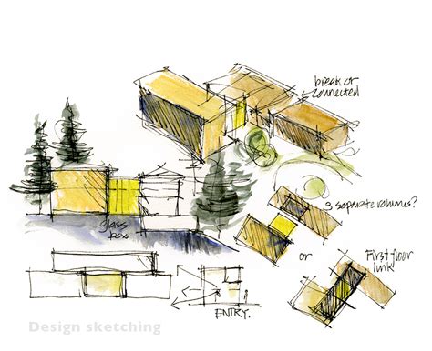 Easy Architecture Sketches For Beginners - Easy Architectural Drawing ...