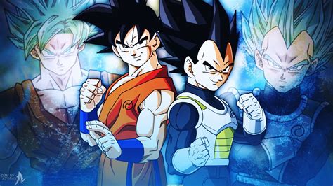 Goku and Vegeta Wallpapers on WallpaperDog