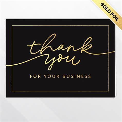 Business Thank You Cards | Custom Note Card