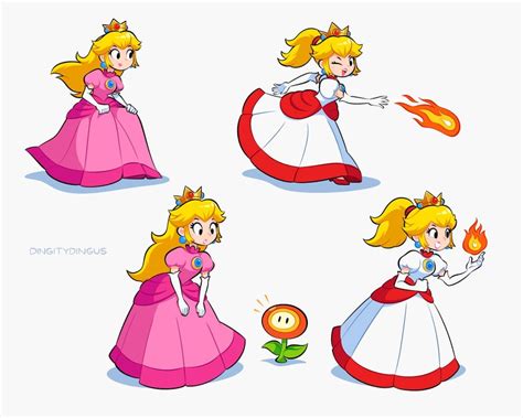 Super Mario 3d World Peach Fire Flower