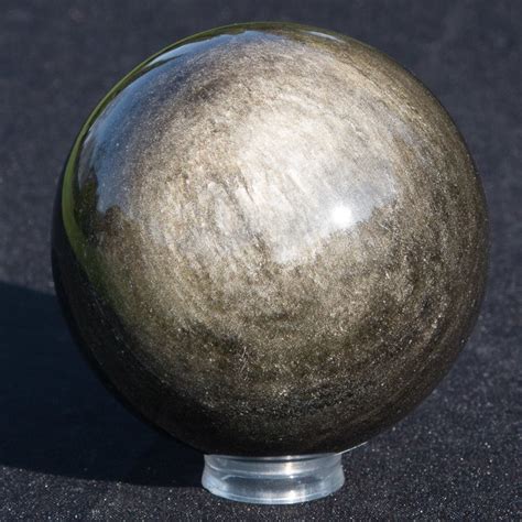 Exclusive Gold Obsidian - sphere - 80 mm - 581 grams - Catawiki