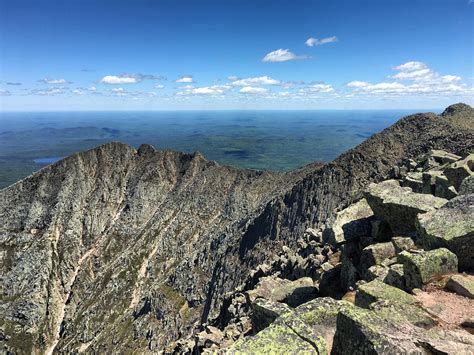 Mount Katahdin, Maine 6/11/18 : r/hiking