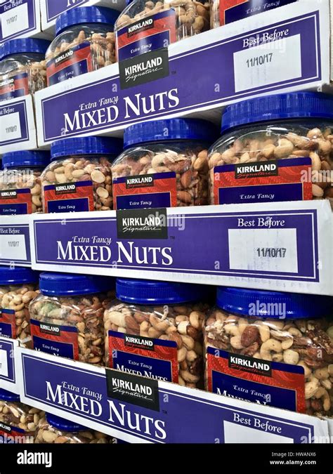 Mixed nuts in bulk at Costco Stock Photo - Alamy