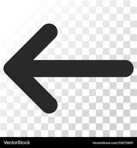 Arrow left icon Royalty Free Vector Image - VectorStock